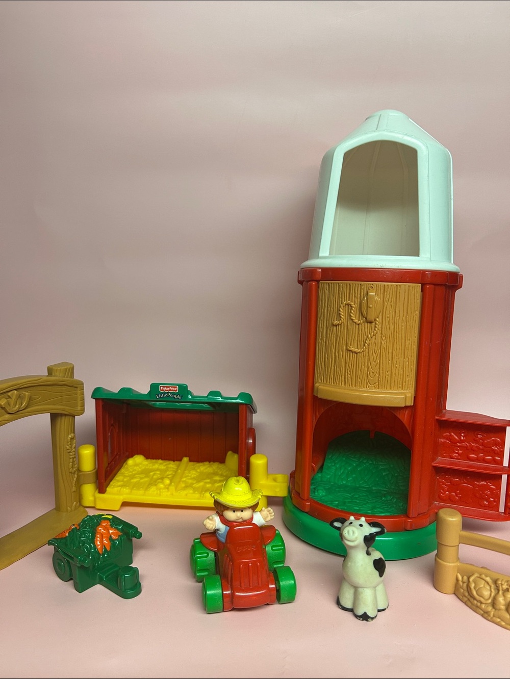 Fisher-Price Little People Farm Playset lot of 6 pcs